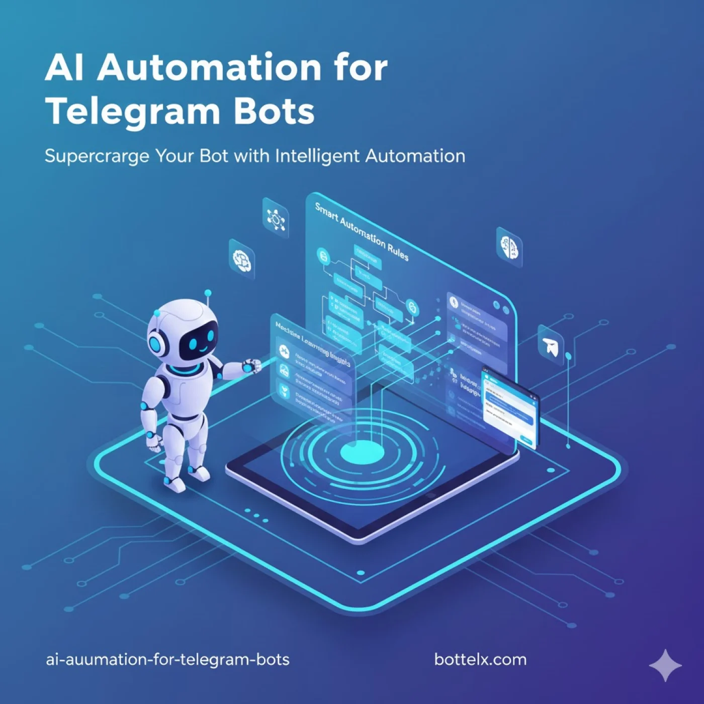 چطور هوش مصنوعی را به اتوماسیون ربات تلگرام اضافه کنیم؟