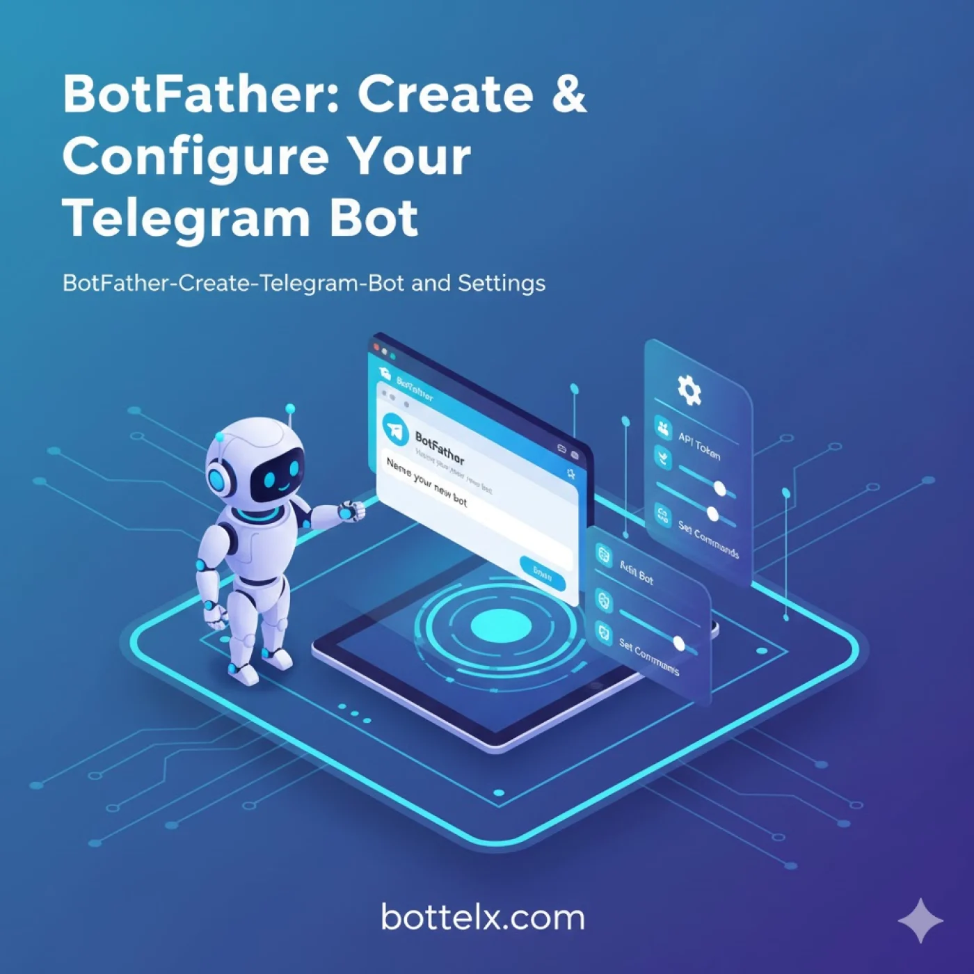 botfather create telegram bot and settings