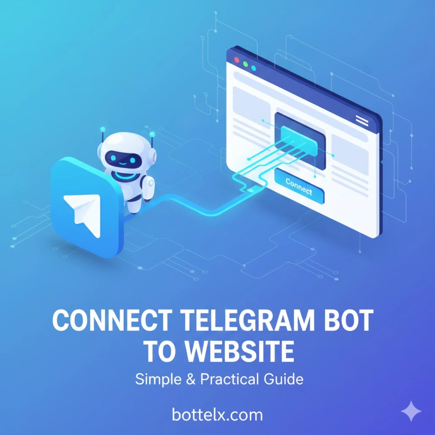 اتصال ربات تلگرام به وب‌سایت؛ راهنمای ساده و کاربردی