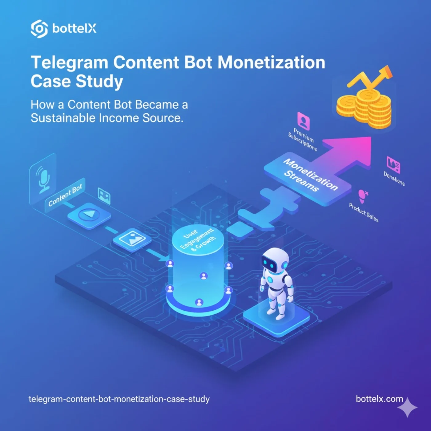 چگونه یک ربات تلگرام محتوایی به منبع درآمد پایدار تبدیل شد؟